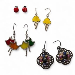 Funky Retro Earring Bundle
